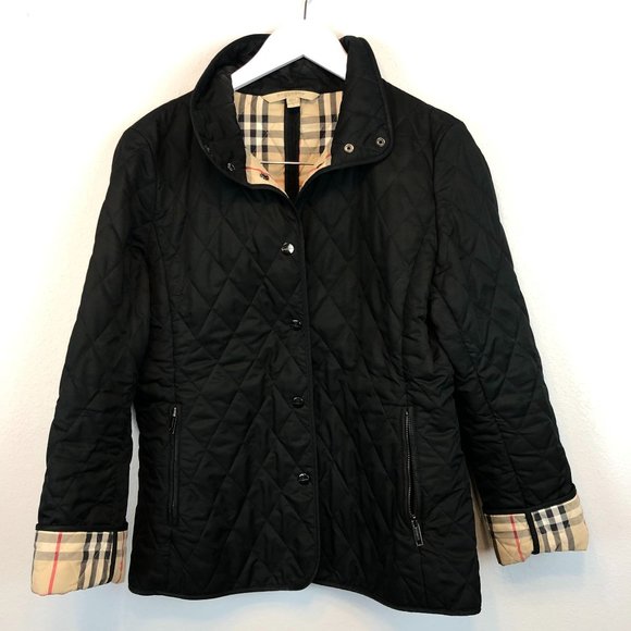 Burberry Jackets & Blazers - Burberry Brit Diamond Quilted Jacket Size S